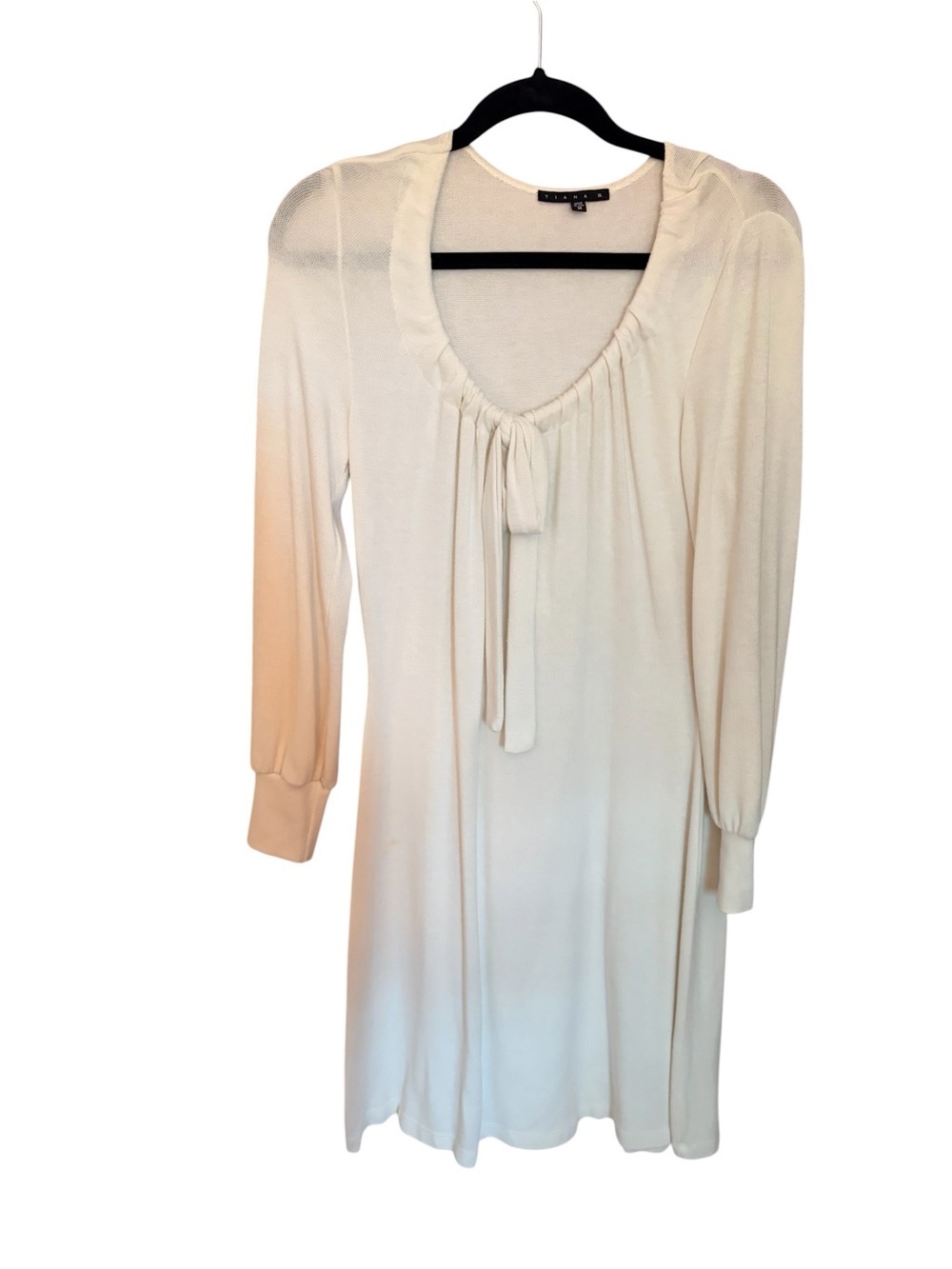 Tiana B. White Knit Dress